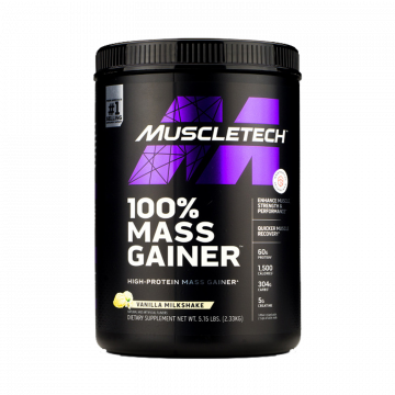 MUSCLETECH 100% MASS GAINER / 5 LBS