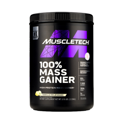 MUSCLETECH 100% MASS GAINER / 5 LBS