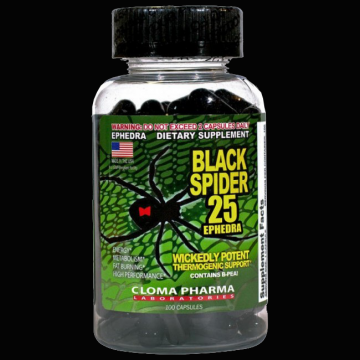 CLOMA PHARMA BLACK SPIDER / 100 CAPS