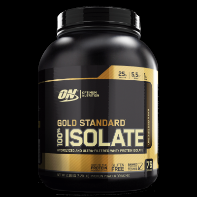 ON 100% ISOLATE GOLD STANDARD / 5 LBS