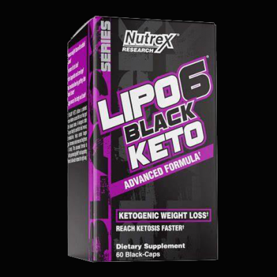 NUTREX LIPO 6 BLACK KETO / 60 CAPSULAS