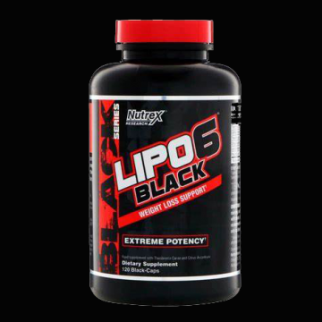 NUTREX LIPO 6 BLACK / 120 CAPS 